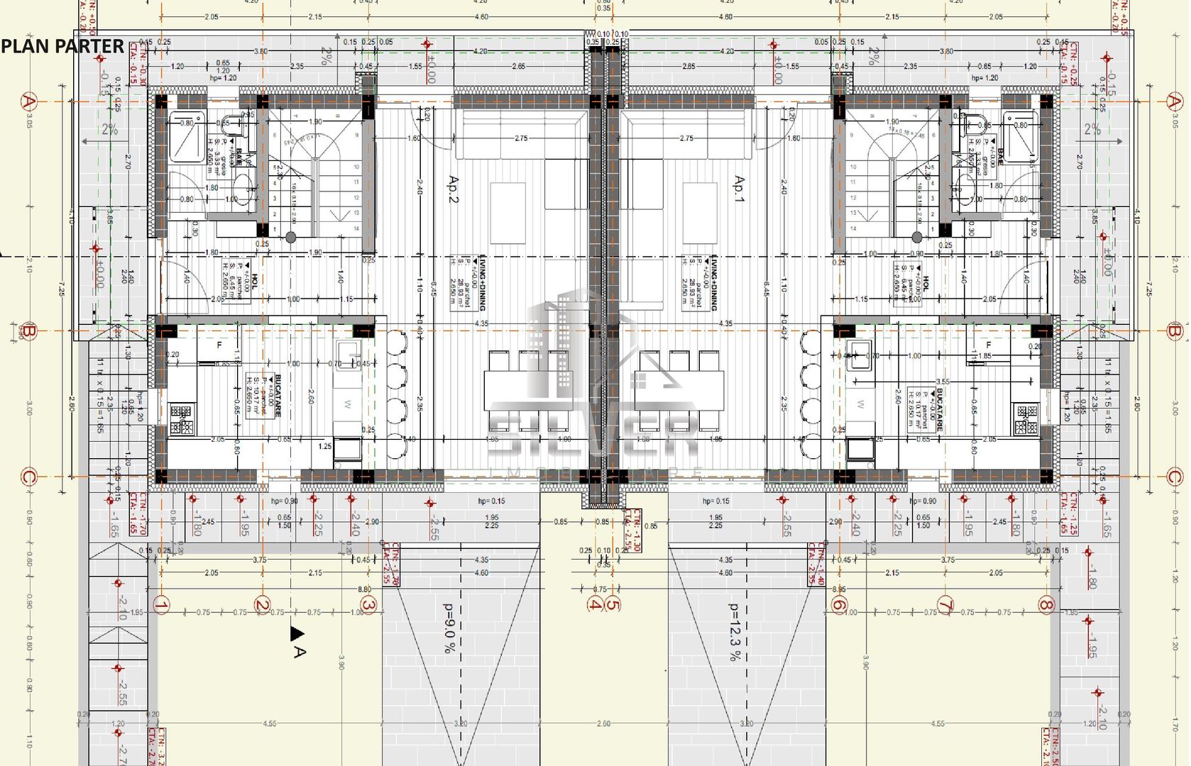 Casa de tip Duplex cu Panorama in Floresti. - Poză 6