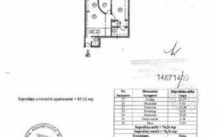 3 camere + LOC DE PARCARE SUBTERAN || HERASTRAU - Schiță 10