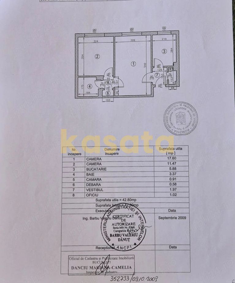 OPORTUNITATE | APARTAMENT 2 CAMERE | PARCUL CIRCULUI | METROU - Poză 6