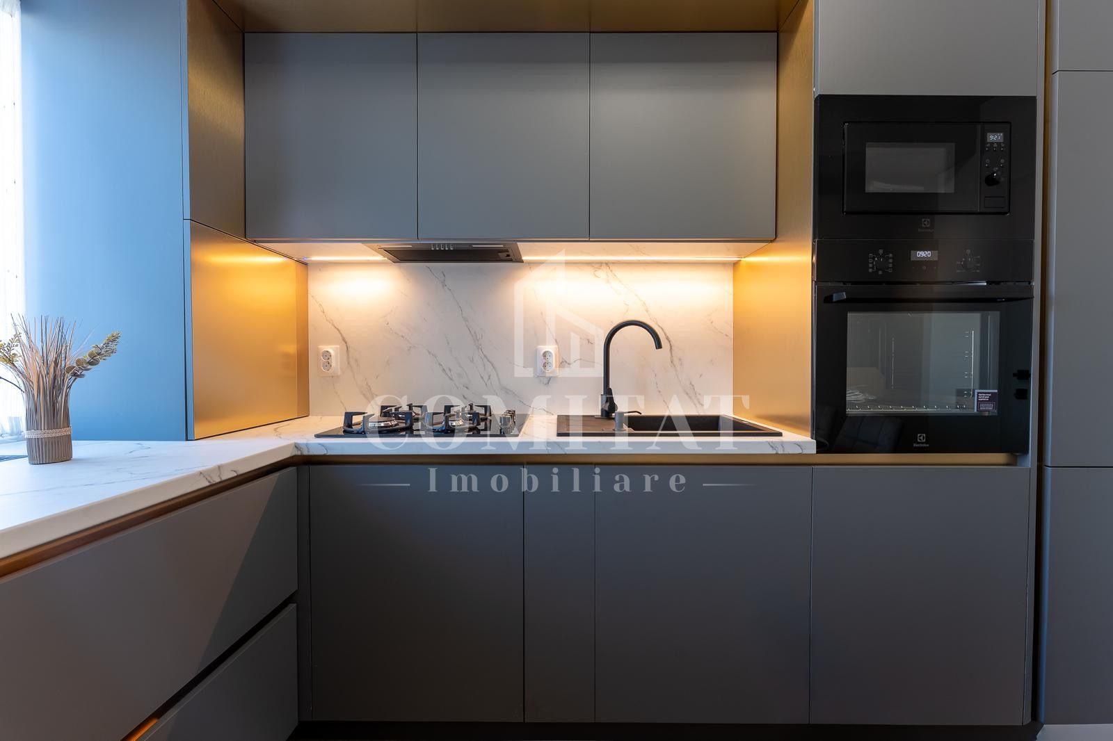 Apartament ultrafinisat | Etaj intermediar | Cartierul Terra-Floresti - Poză 17