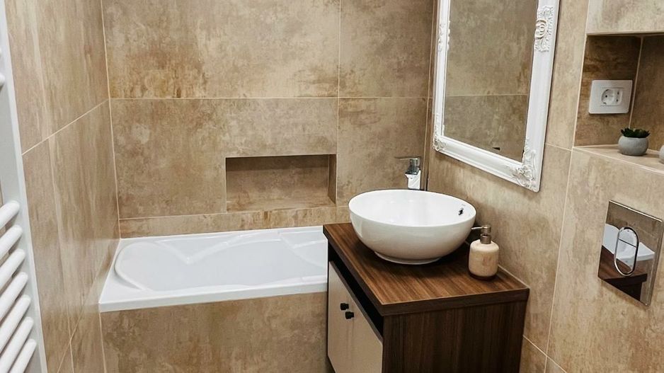 3 camere etaj 2, Tiglina 1, renovat, complet mobilat - Poză 5