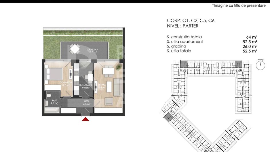 Vânzare, apartament cu 2 camere în zona Bucureștii Noi - Poză 3