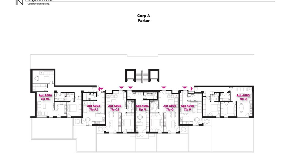 Apartament Tip R1, parter - Poză 3