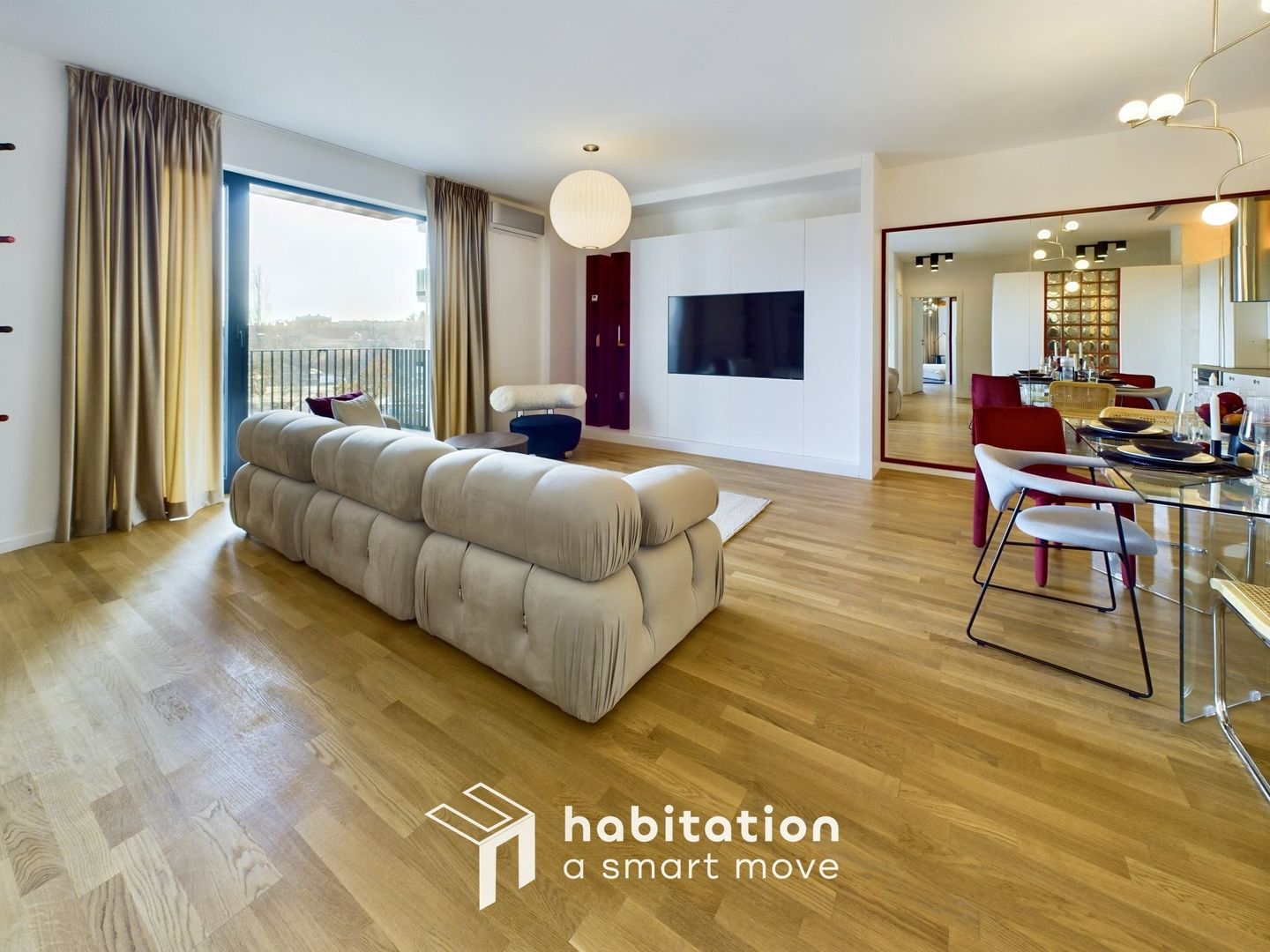 Tur virtual - 3 camere, premium, priveliște panoramica, zona Centrala - Poză 4