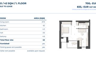 Studio premium | 42 mp + balcon |  Promenada Mall - Floreasca Nord - Poză 10
