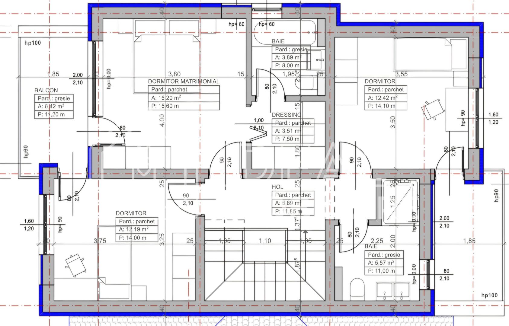 Casa Individuala Moderna cu 550 mp de curte, in Cartierul Tineretului - Schiță 12