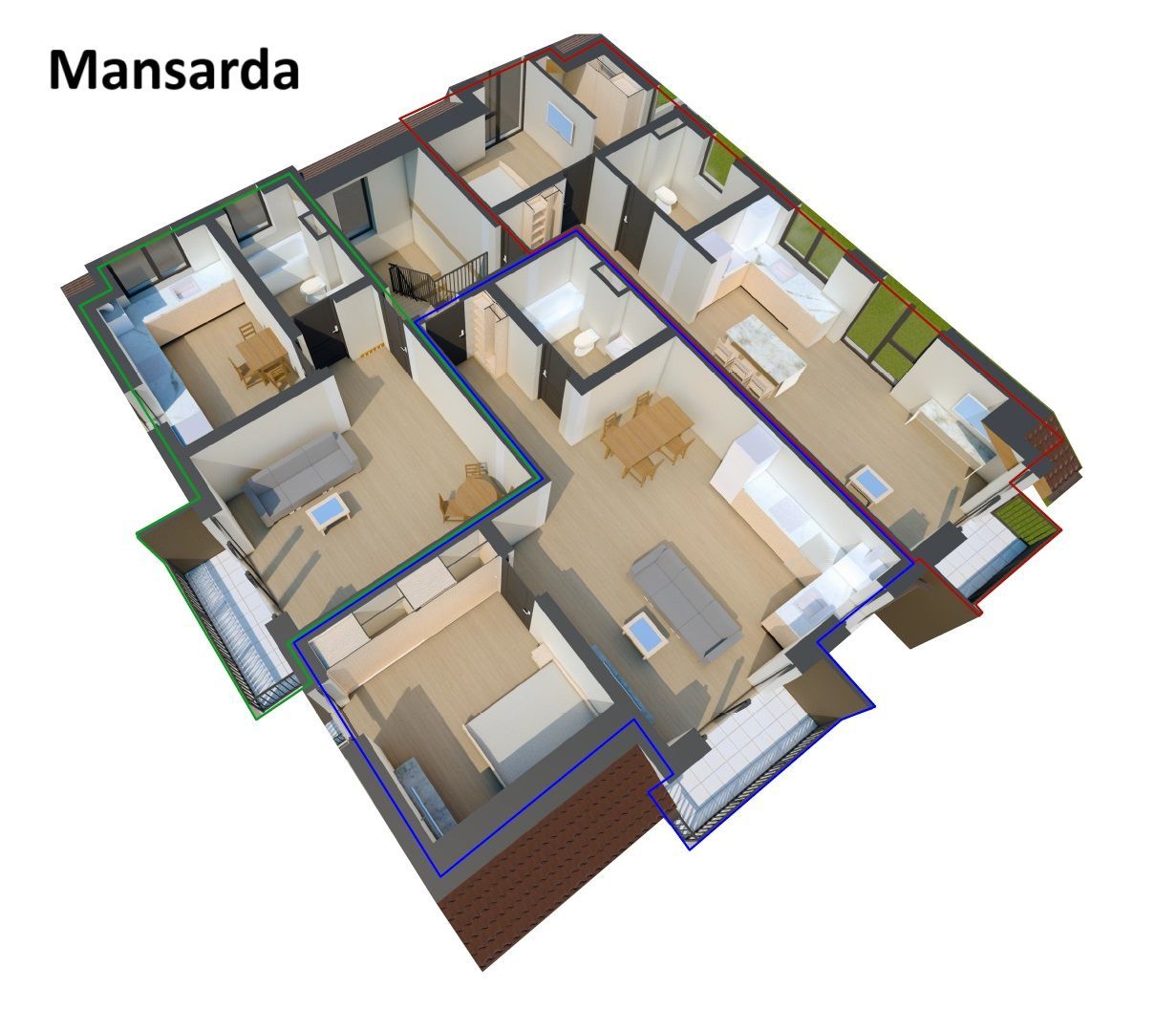 Giroc-Eso | S.A.D-uri si Apartamente cu 1 si 2 camere - Poză 17