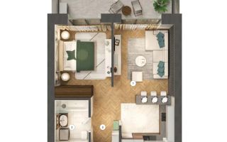 Promo Apartament 2 camere tip Pipera Lacul Saulei - Poză 6