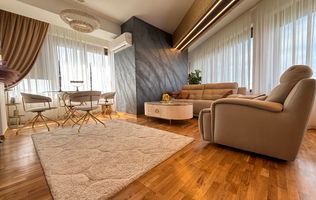 Apartament spectaculos 120 mp | Panorama către oraș | 2 Locuri Parcare