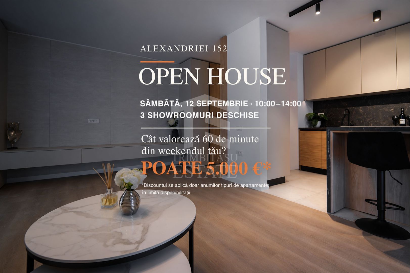 ALEXANDRIEI 152 | 3 CAMERE | 98 MP UTILI | BALCON SI TERASA - Poză 1