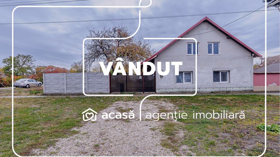 VANDUT! Casa 3 camere P+M în Munar, la 25 km de Arad - COMISION 0% - Poză 1