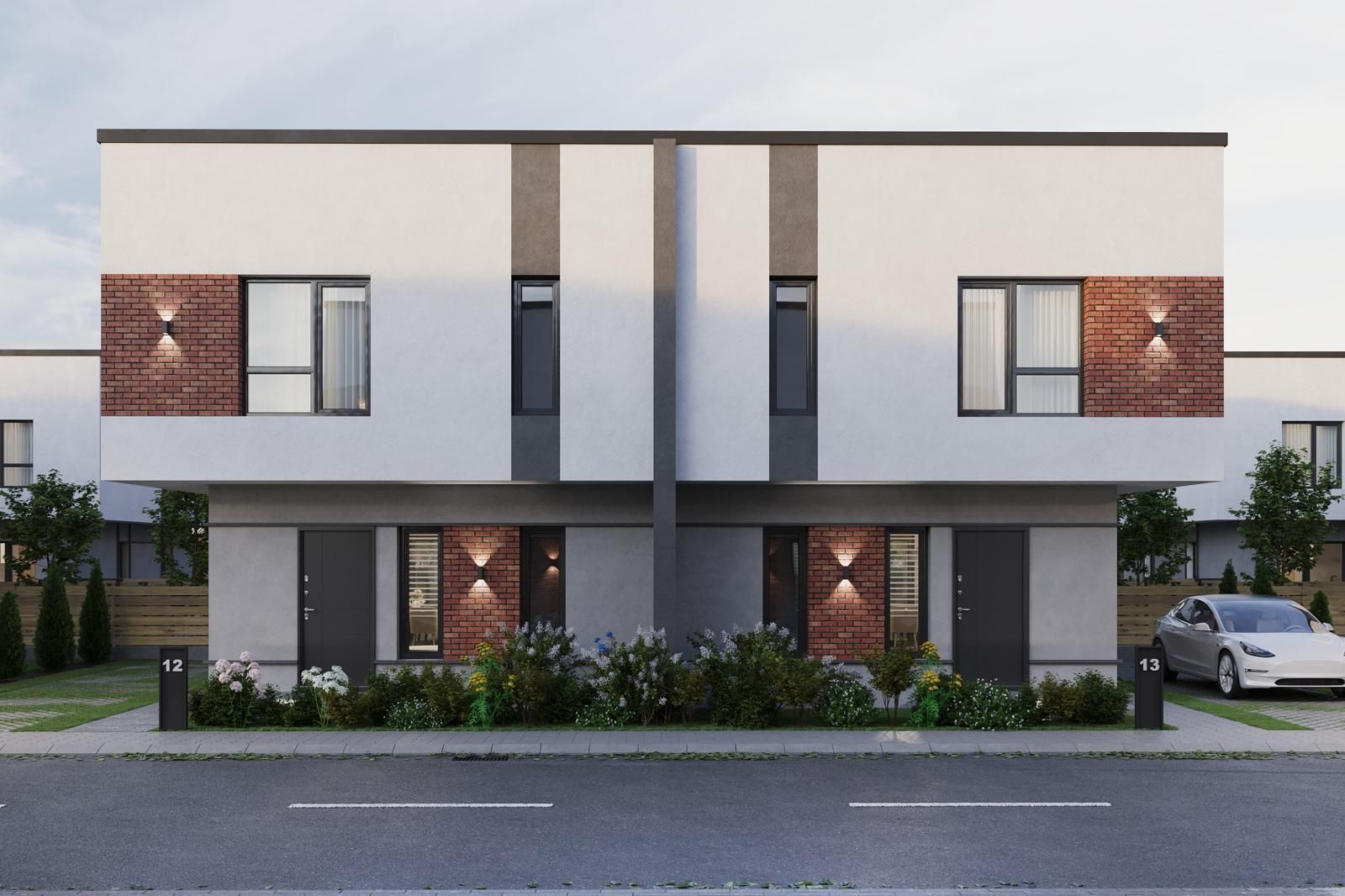 Vila tip duplex 4 camere Pompa Caldura Titan Pallady - Poză 3
