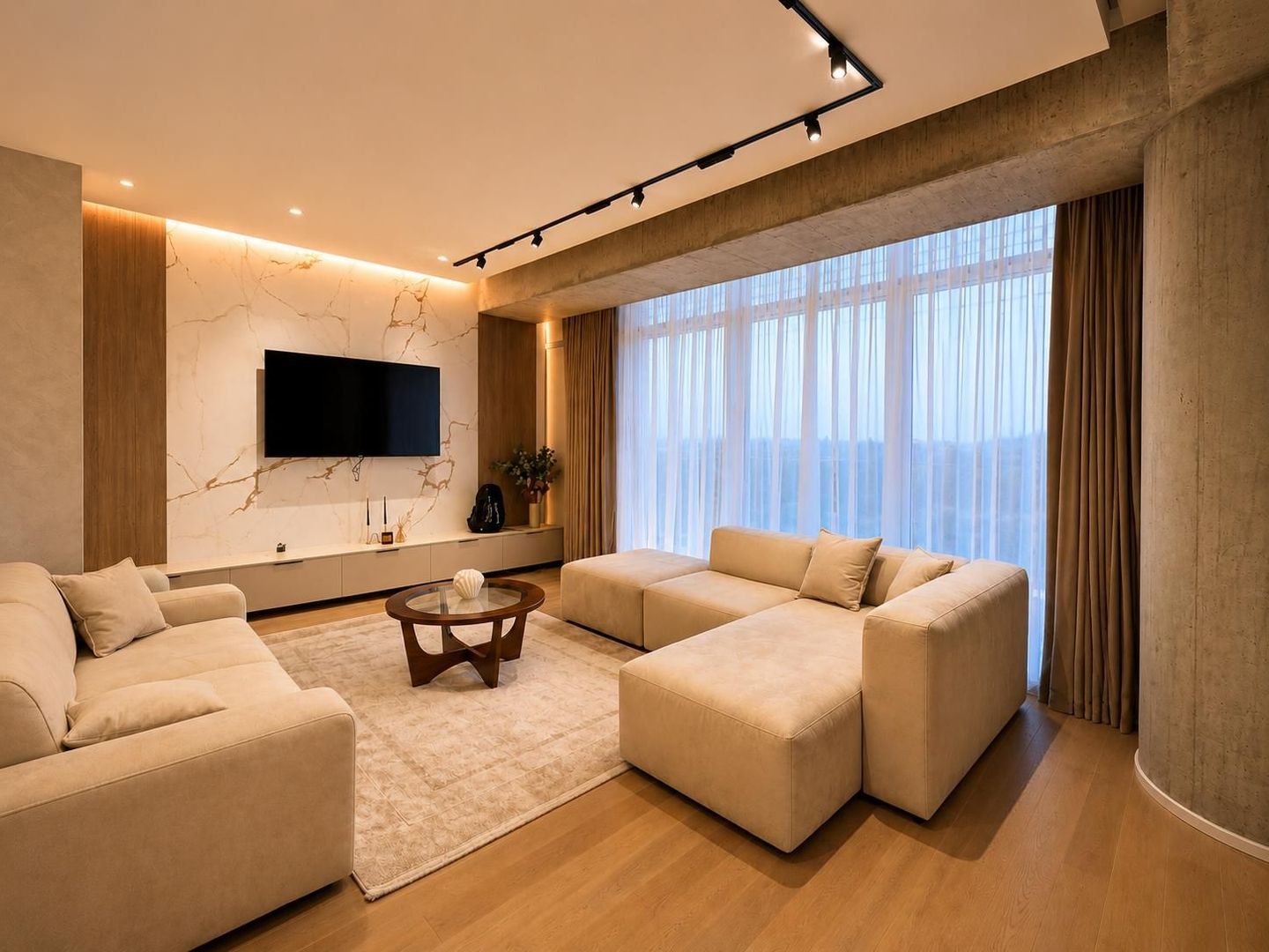 Apartament elegant cu 4 camere | UpSite | Facilități premium - Poză 1