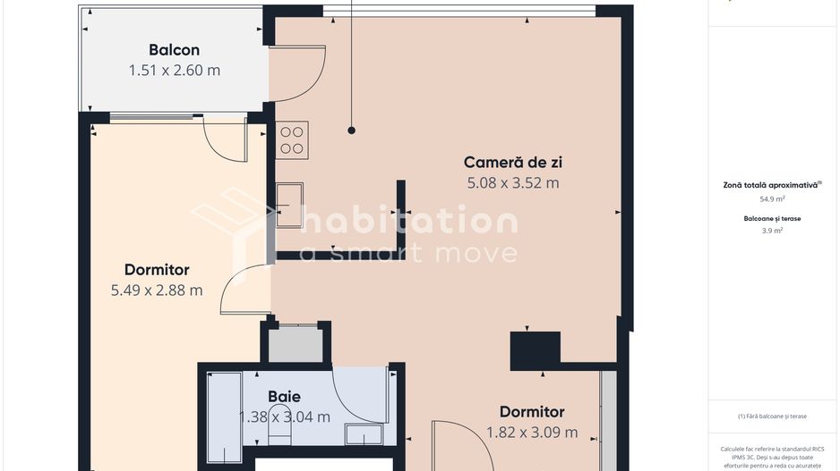 Eleganță la înălțime – 2 camere cu stil, prima închiriere- XCity Tower - Poză 28