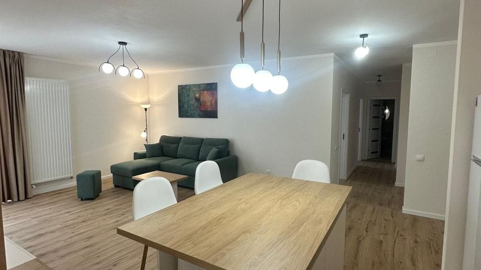 Apartament 3 camere,90mp,2 bai,1 pivnită,2 balcoane,bloc nou - Poză 9