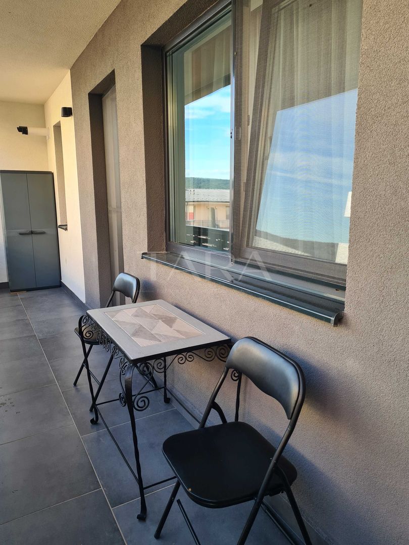Apartament cu 1 cameră și balcon de 8 mp, Baciu. - Poză 1