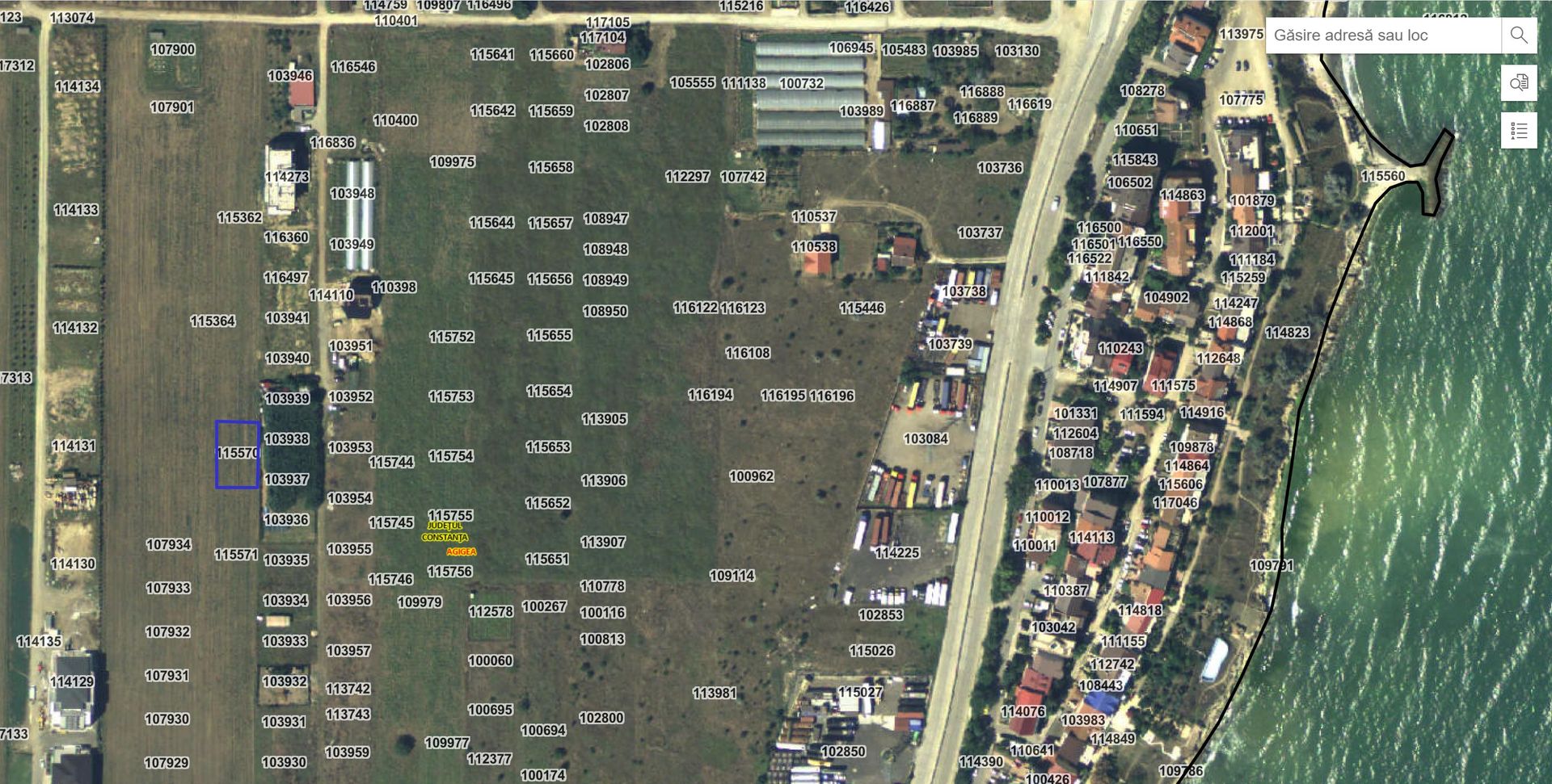 Teren intravilan 600mp Agigea RO-RO toate utilitățile vedere la mare - Poză 2