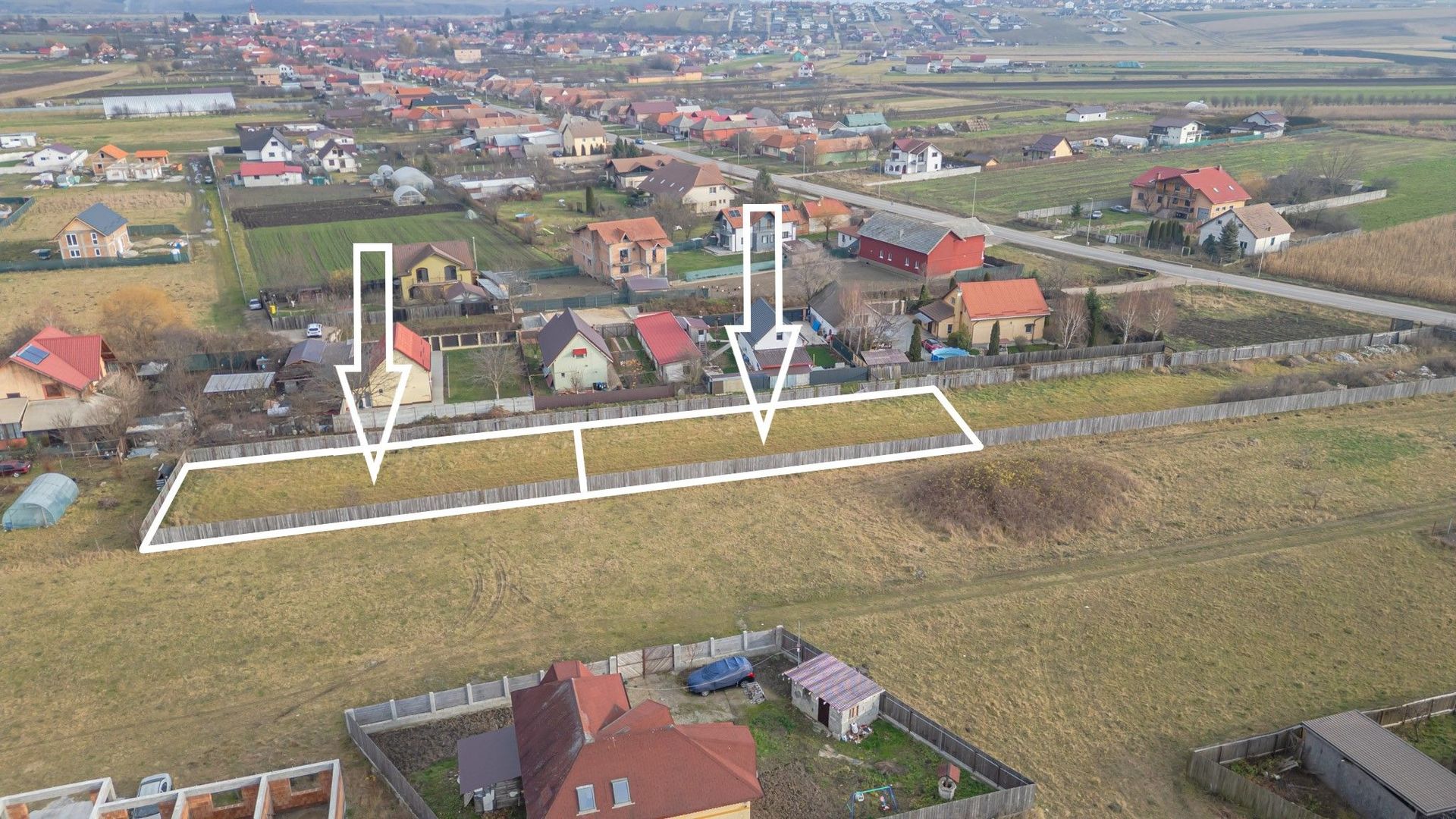 Două Loturi Alăturate de 500 mp Disponibile în Bod, Strada Gării - Poză 2