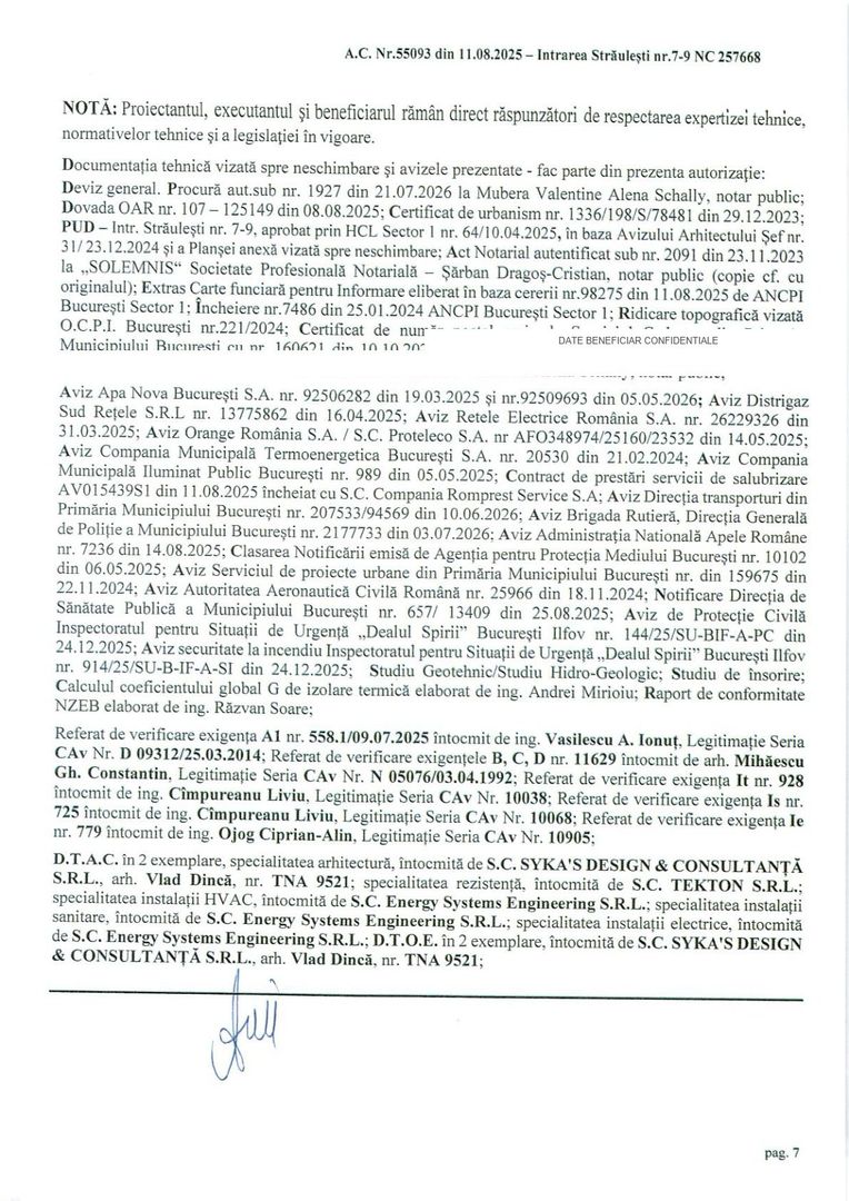 Proiect rezidențial cu AC – 29 apartamente – 4.330 mp – 35 parcări – S - Poză 7