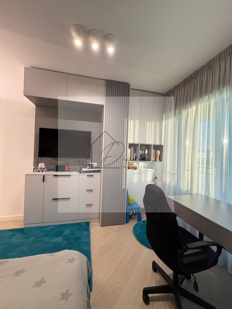 Apartament 3 camere CORTINA NORTH Pipera -105mp, lux, vedere Promenada - Poză 20