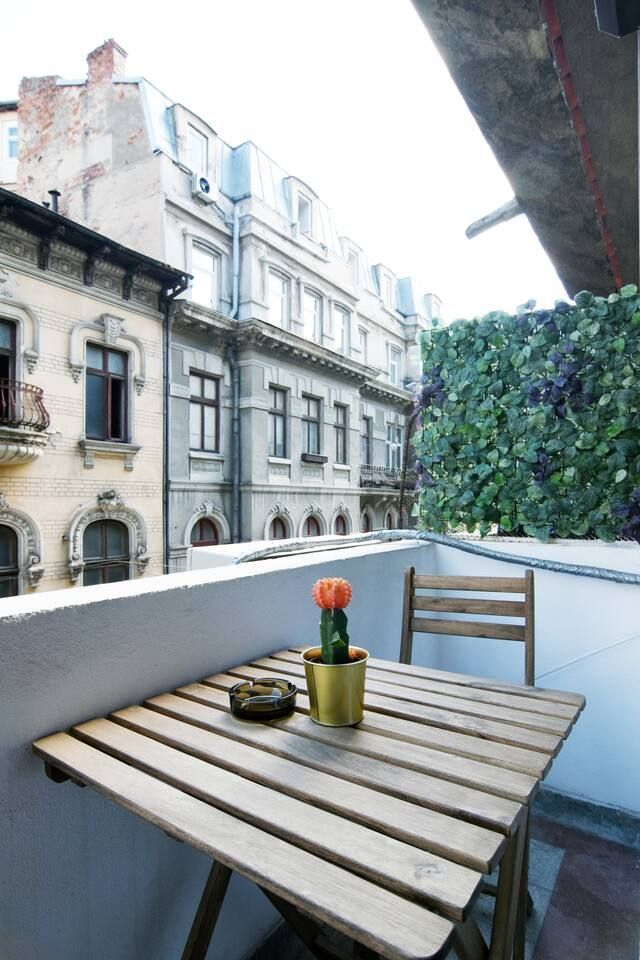 Studio superb (Garsonieră) Cismigiu, centrală, balcon, fără risc seismic - Poză 9