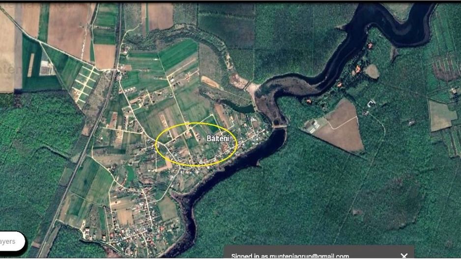 Sat Balteni, 1.573 mp. teren intravilan, in apropiere de padure si lac - Poză 2