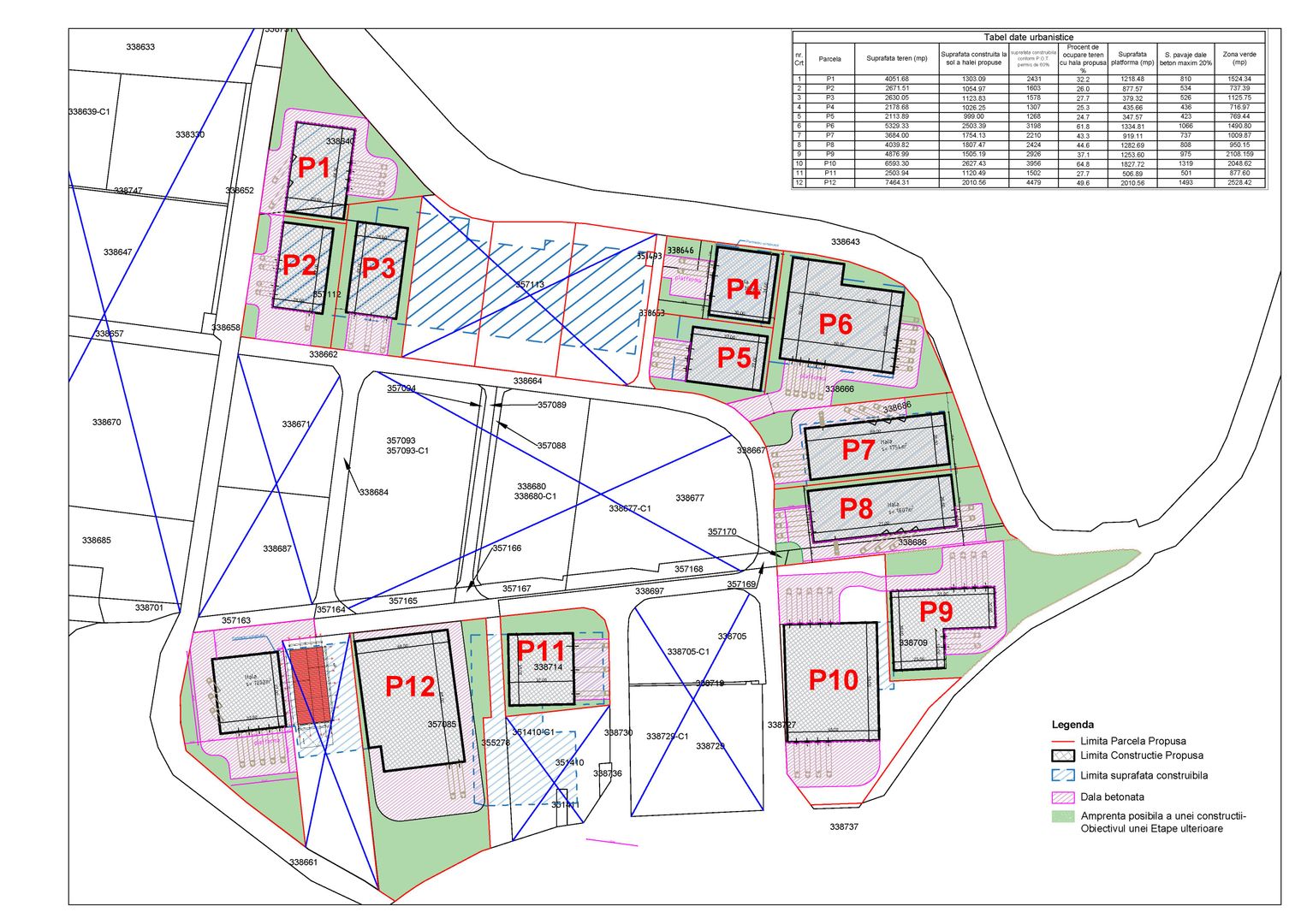 Teren industrial 9000 mp în Parcul Industrial UTA2 Arad - Poză 3