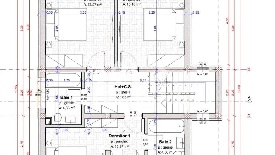 Casa noua 4 camere, 3 bai - Poză 12