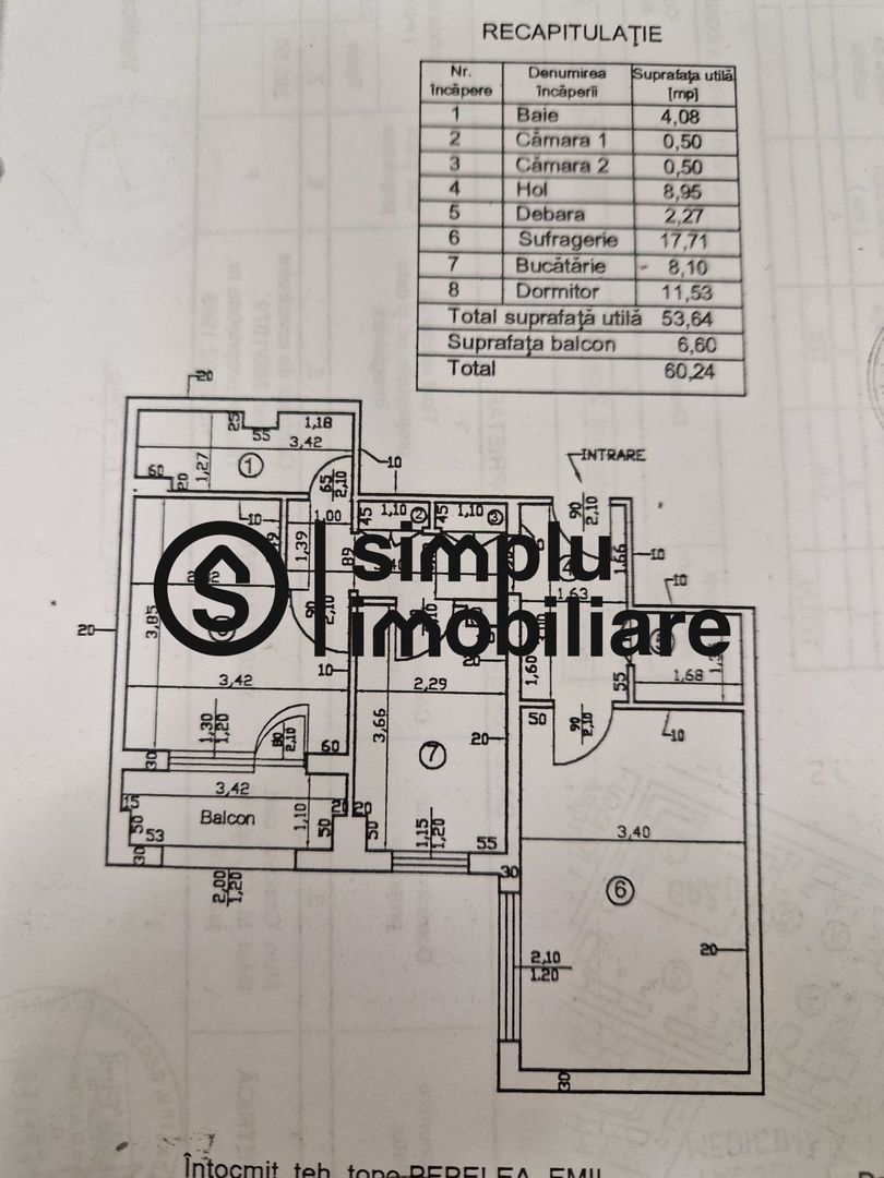 2 decomandate, etaj 3/7, Sara - 122 500 Euro - Poză 9