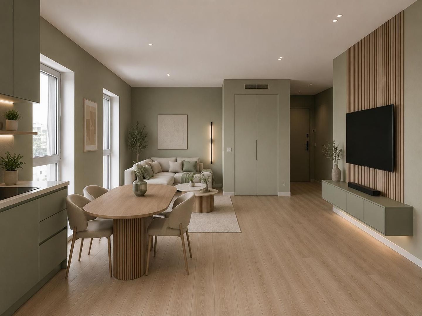 3 Camere Spațioase într-un Bloc Exclusivist - Poză 3