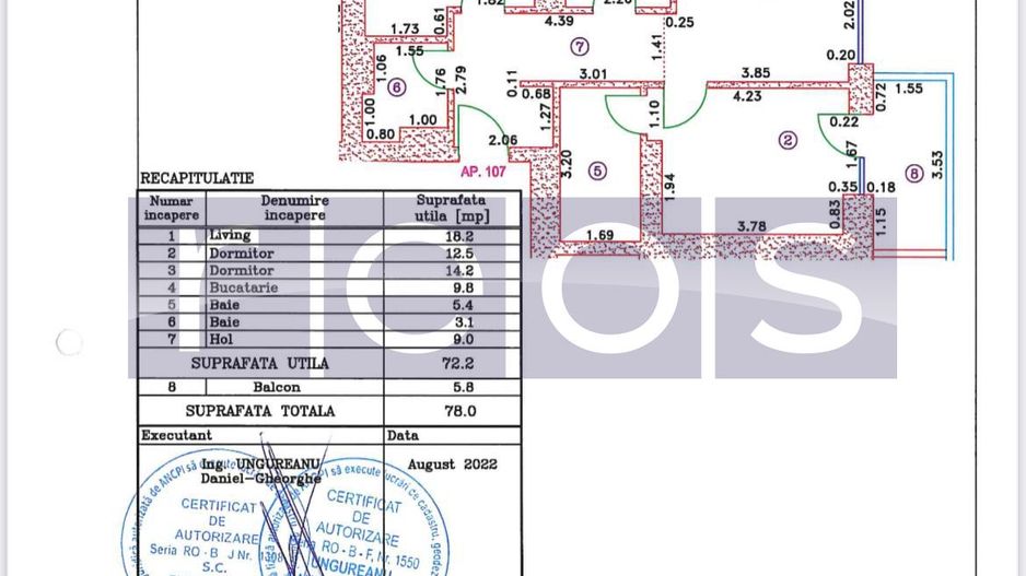 VANZARE 3 CAMERE DECOMANDAT | CORTINA NORTH - Poză 17