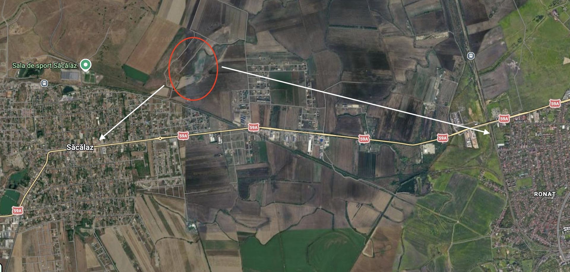 Teren de vanzare in Sacalaz - oferta limitata!! - Poză 2