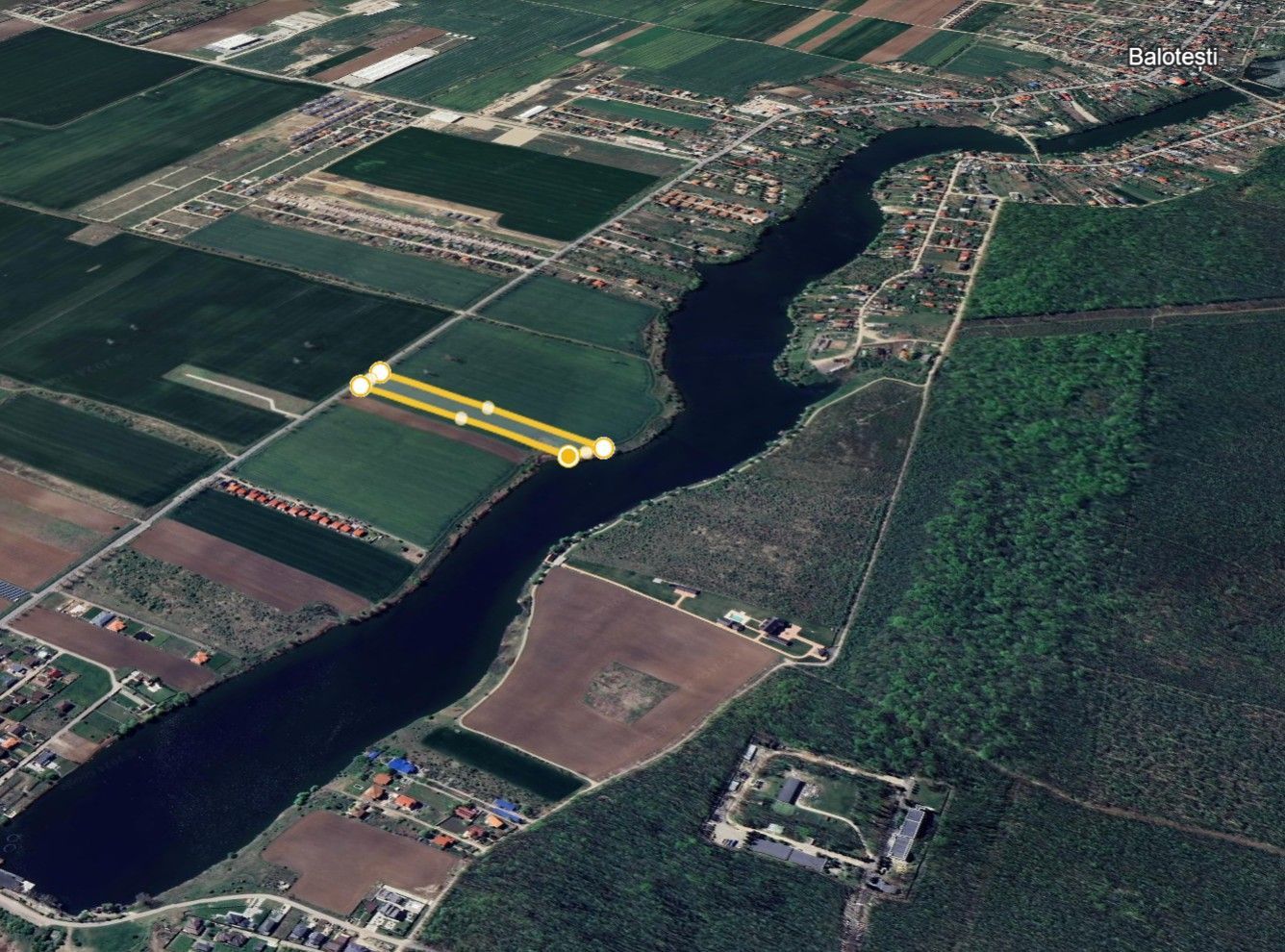 Teren intravilan la lac - Moara Vlăsiei, 17.000 mp - Poză 11