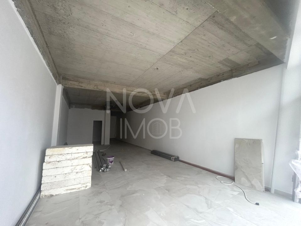 Spatiu comercial de inchiriat 120 mp - vitrina la strada - Selimbar, zona Brana - Poză 6