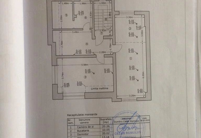 De vanzare Apartament 2cam, etaj 2 mansardat Branccoveanu - Poză 10