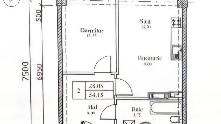 Vânzare, apartament, 1 cameră, strada Profesor Ion Dumeniuc, Ciocana - Poză 9