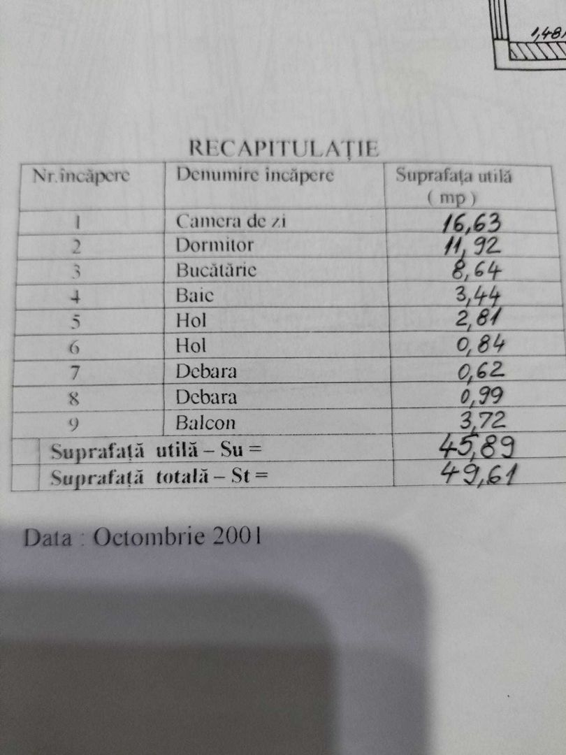 2 camere, etaj 1, Tiglina 2 - Poză 3
