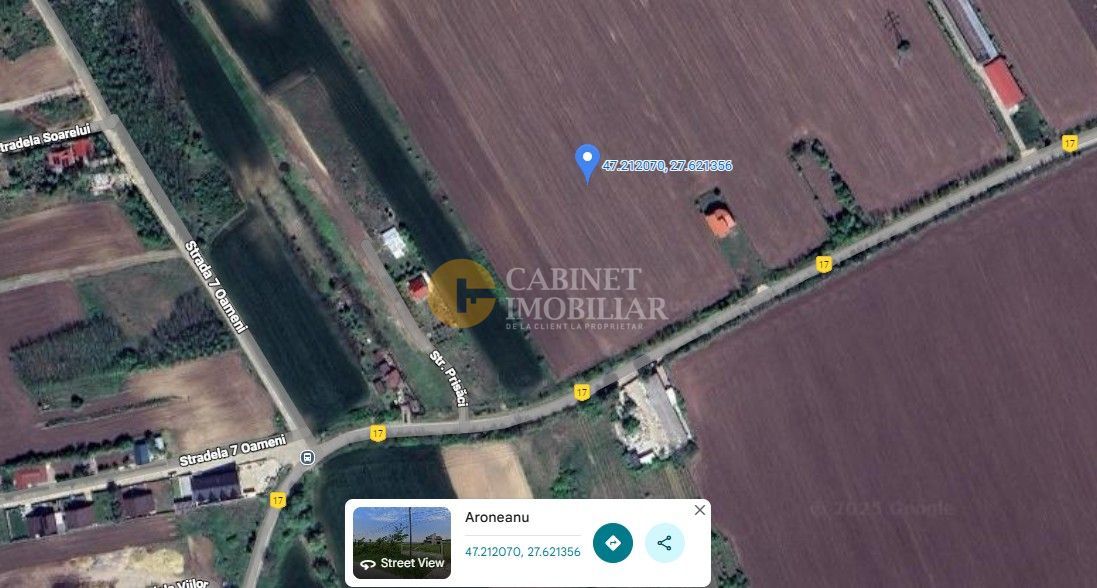 Teren Aroneanu 7200 sau 14.400 mp - toate utilitatile - la asfalt - Poză 1