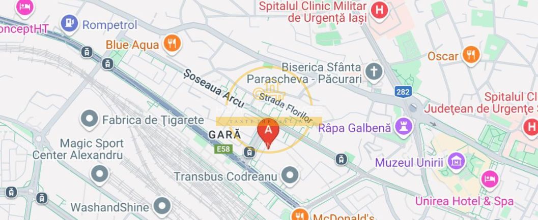 Ap 3 camere , 2 bai , decomandat , etaj 1/8 , Zona Garii. - Poză 2