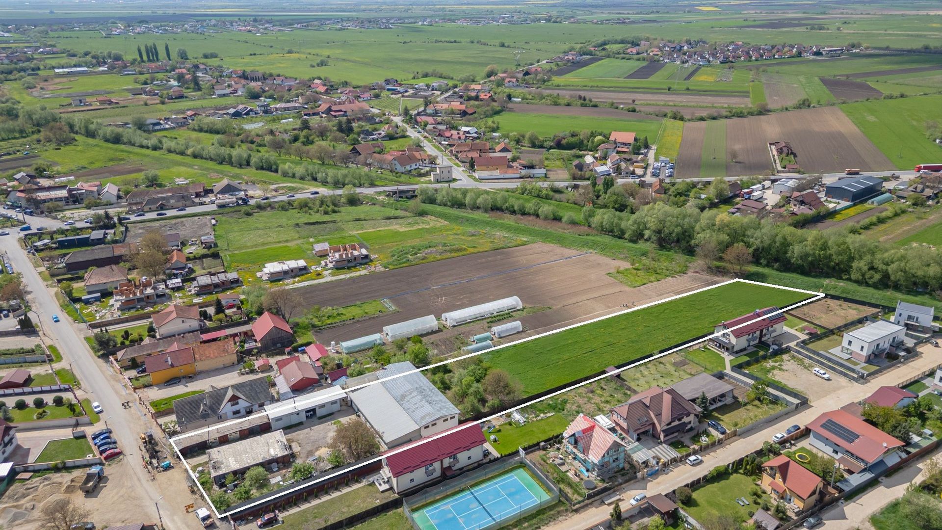 Teren dezvoltare Stupini, 6.737 mp, utilități, acces asfalt - Poză 2