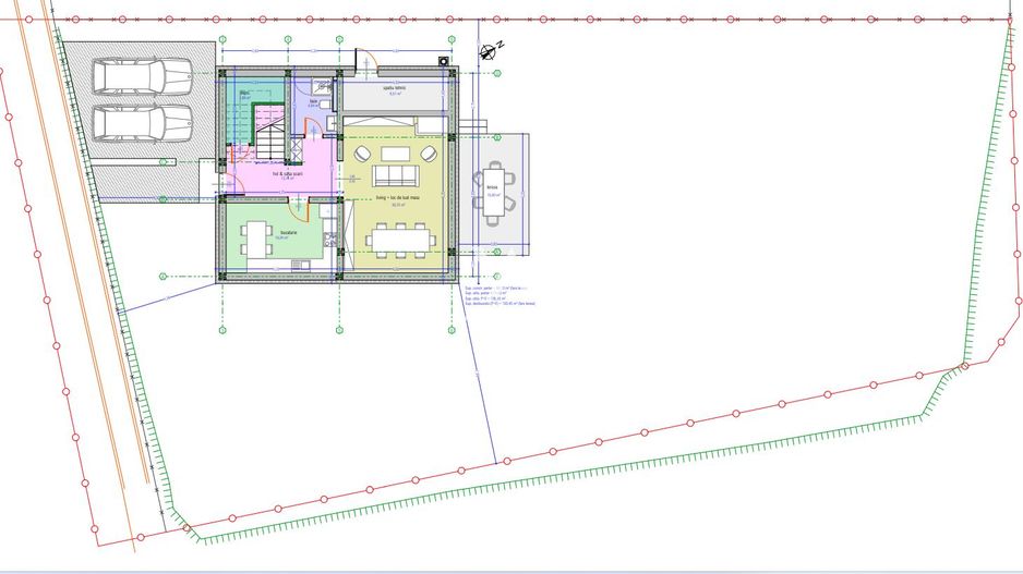 Casa individuala  Teren 705 mp Tocile-Sibiu. Sau schimb cu apartamente - Schiță 5