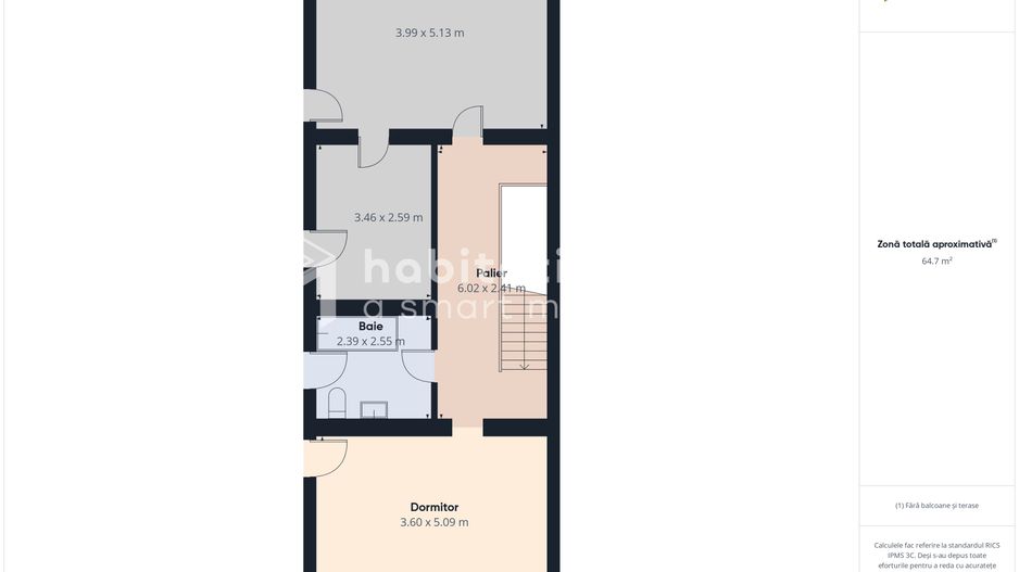 Tur virtual:  Duplex modern, luminos și spațios cu garaj – zona Lunei - Poză 30