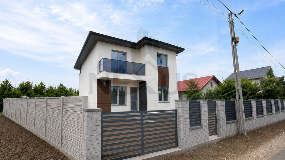 Vila individuala P+1E | Com Berceni - 4 cam -Incalzire prin pardoseala - Poză 1