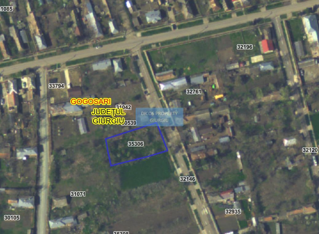 Teren intravilan 1.200 mp – Gogoșari, Giurgiu - Poză 1