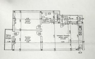 Apartament cu 3 camere/70mp/parcare/zona Somesului. - Poză 2