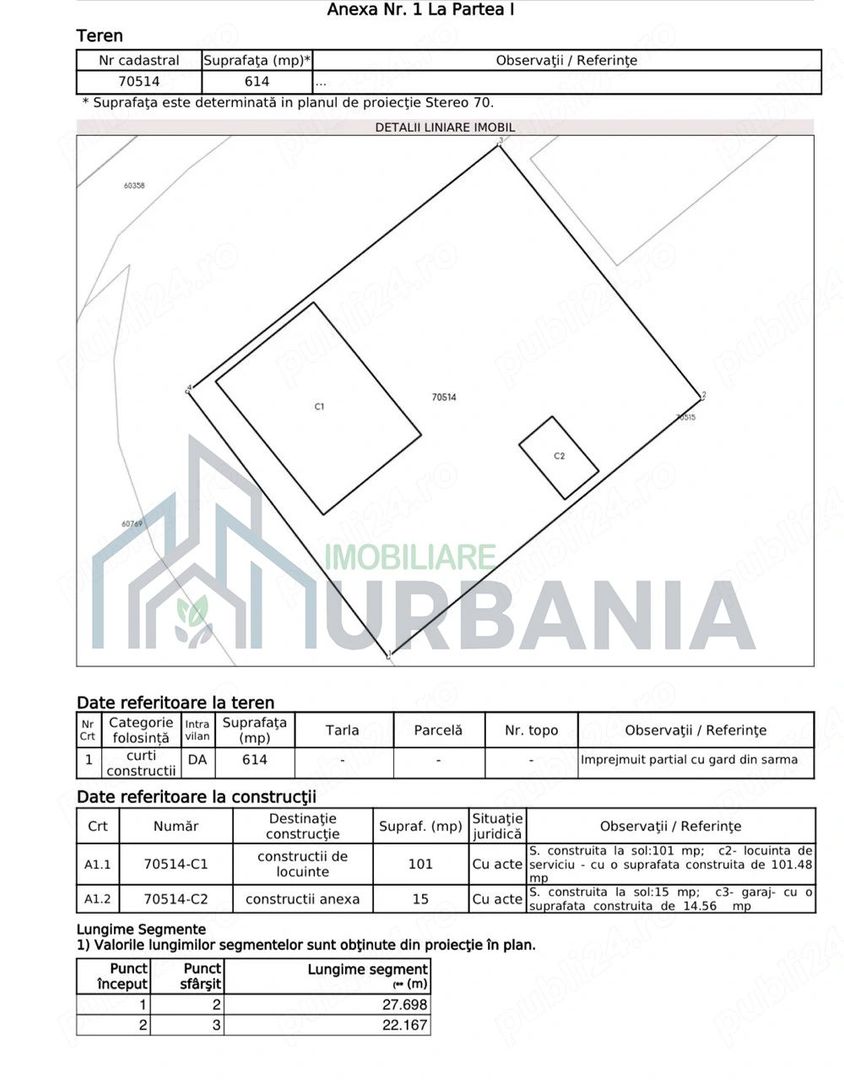 Clădire + Teren 614 mp, pe colț, lângă Proinvest – Pașcani - Poză 1
