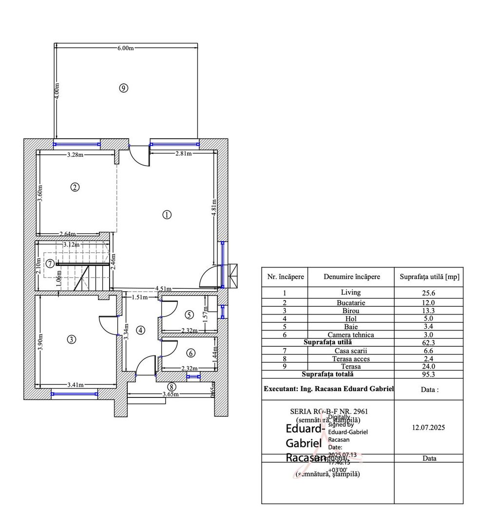 Vila spatioasa langa padure TVA 0%, teren 700mp, DN1, A3, A0 - Schiță 35