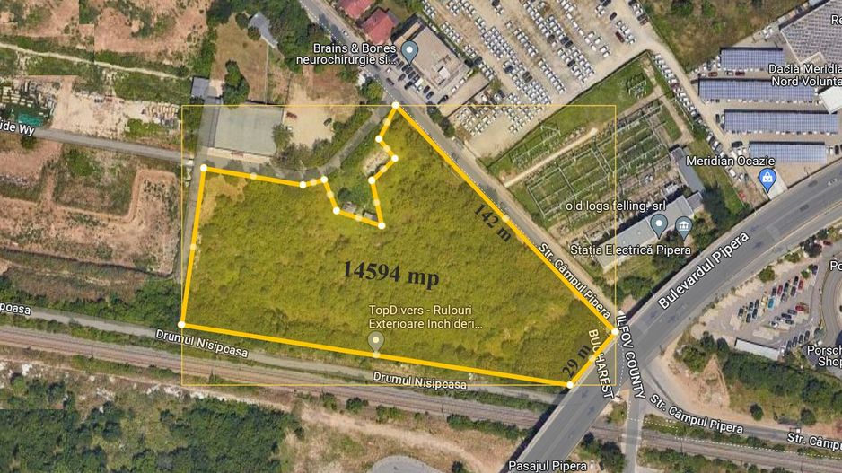 Prezentare Teren - Pipera, Sector 1, București - 14.594 mp - Schiță 4
