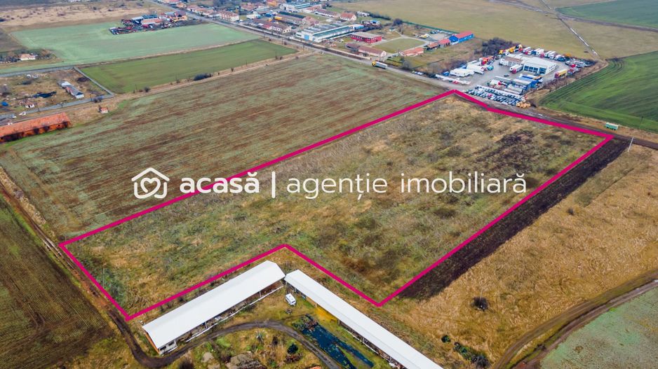 Teren 3.65h zonă industrială, Sânicolaul Mic. - Poză 9