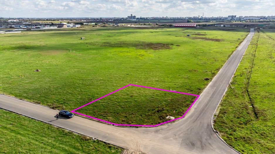 Teren 3.320 mp cu PUZ aprobat pentru dezvoltare industrială Arad - Poză 3